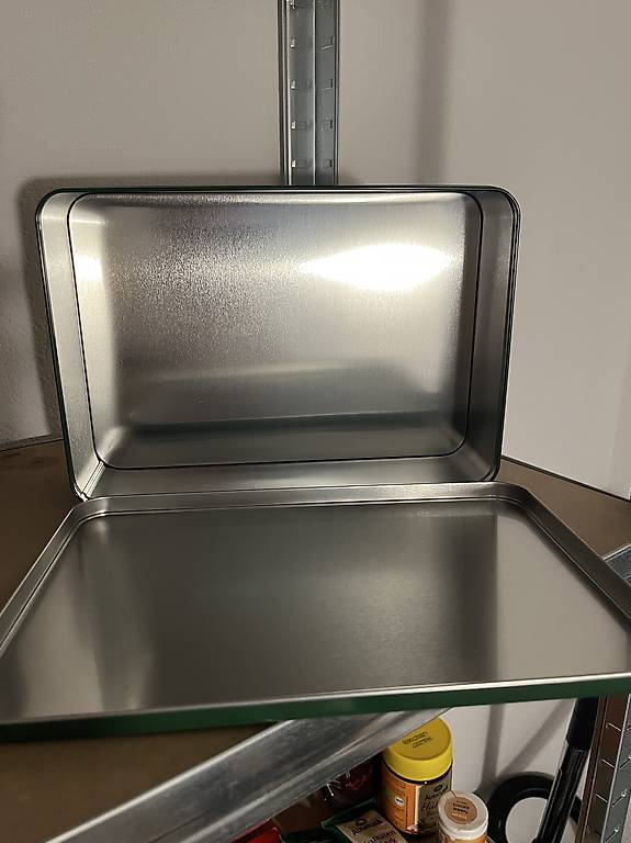 Ikea Blechdose für Guetzli unbenutzt im Kanton Aargau
