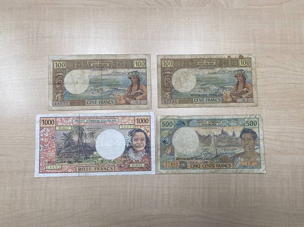 Sammlung Banknoten Franz Sisch Polynesien St Ck Canton Saint Gall Tutti Ch