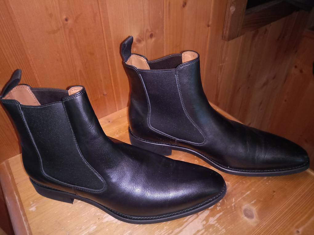 Vegane Herrenstiefel Herren Stiefel Goodyear Welt Chelsea-Boots