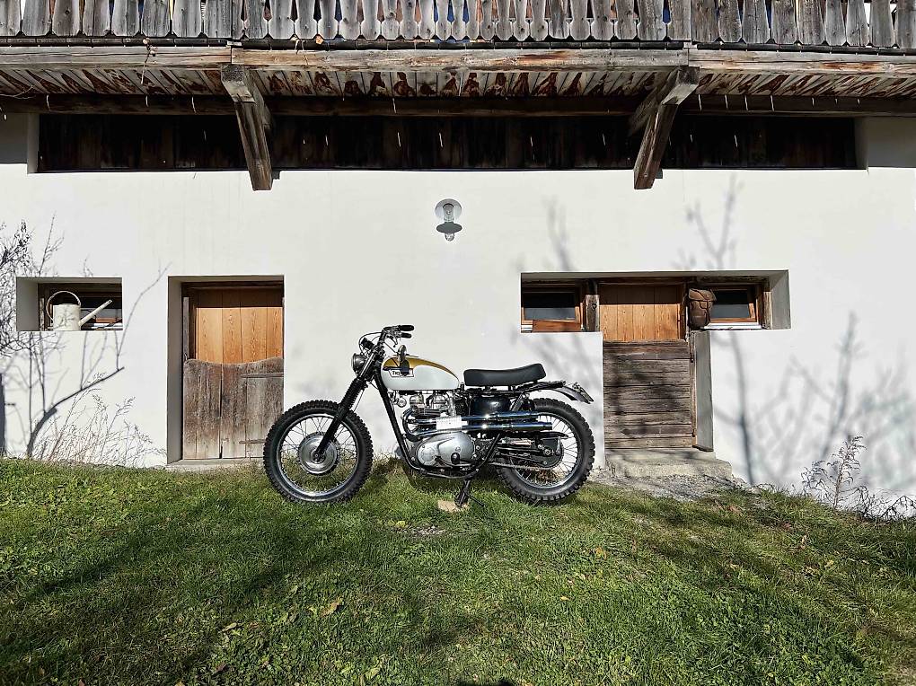 Triumph Bonneville T120 Desert Sled Canton Zurich Tutti Ch