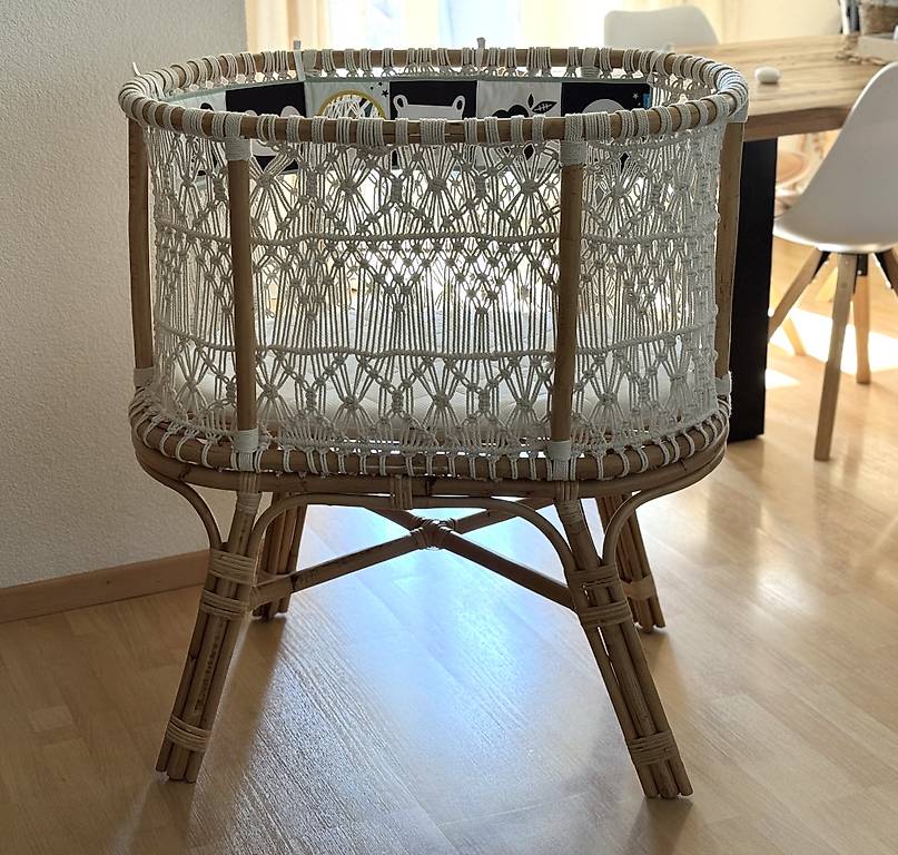 Babybett / Stubenwagen Bambus mit ganz neuer Stokke Matratze im Kanton  Aargau - tutti.ch