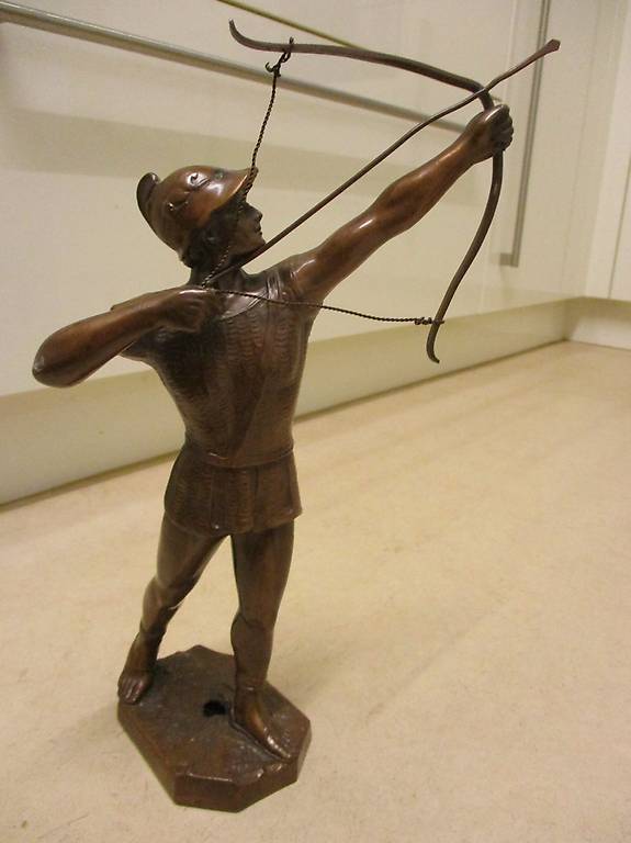 Bronze Figur Hellenischer Bogensch tze Um 1900 Griechenland Im Kanton bronze-figur-hellenischer-bogensch-tze-um-1900-griechenland-im-kanton
