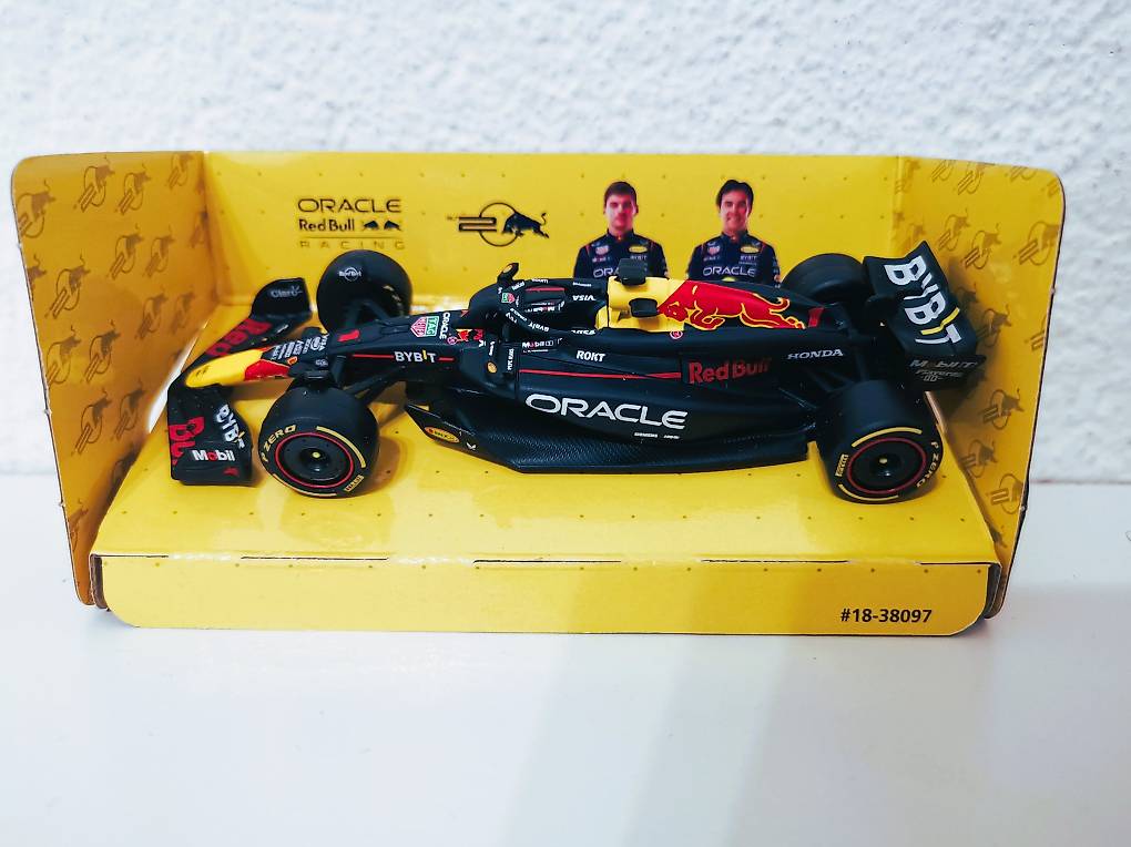 F1 Modellauto 2024 Verstappen Und Perez Red Bull RB20 O F Im Kanton