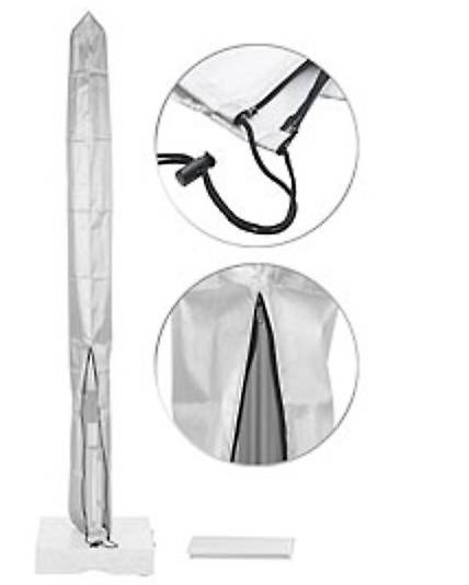 MIAOMI Wäschespinne Schutzhülle - Wasserdichte Abdeckung 200x30x30cm Grau