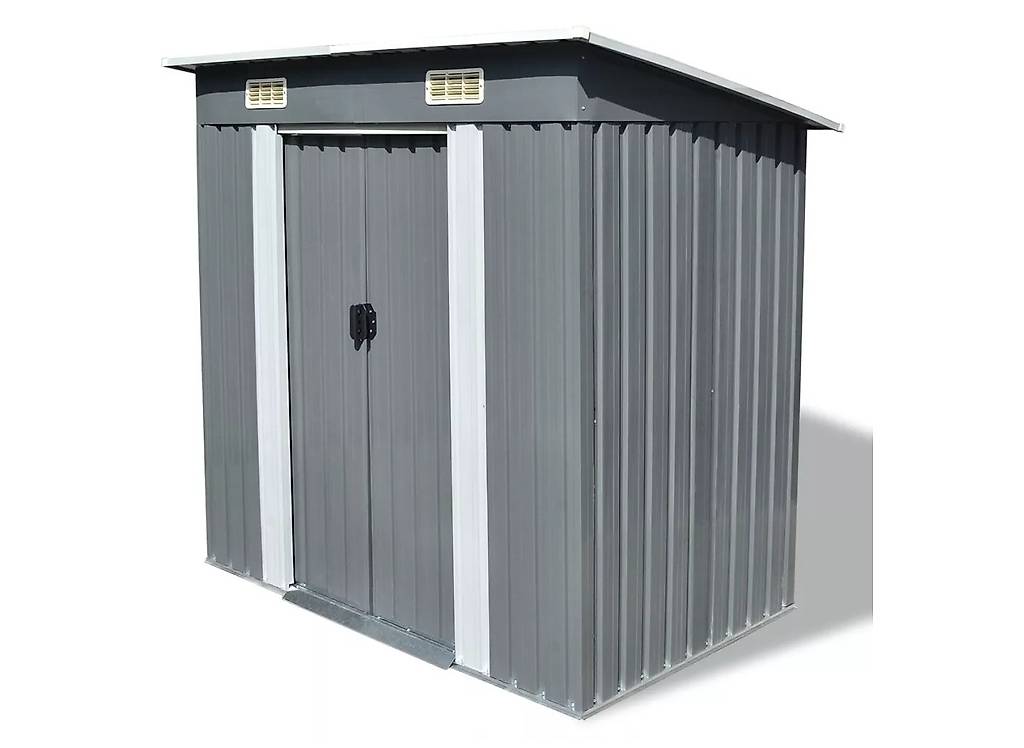 Gartenschuppen Grau Metal in Zug kaufen - Bohnet Trade GmbH - tutti.ch