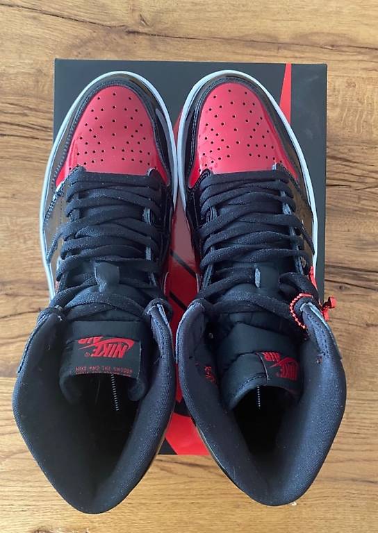 Nike Jordan shops 1 Retro OG High "Patent Bred" Größe 38 *NEU*