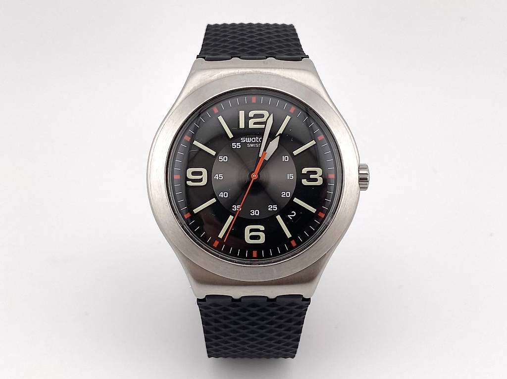 Swatch Irony Big Classic BLACK GRID YWS444 im Kanton Zürich