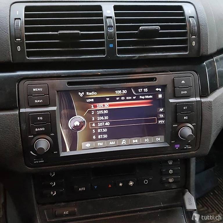 BMW E46 Radio, CD, DVD, Navi, Bluetooth, Freisprechanlage