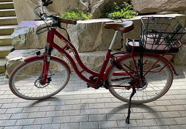 fahrradhelm pink damen Monaco Fahrradhelm rosa glnzend (Gr. M)