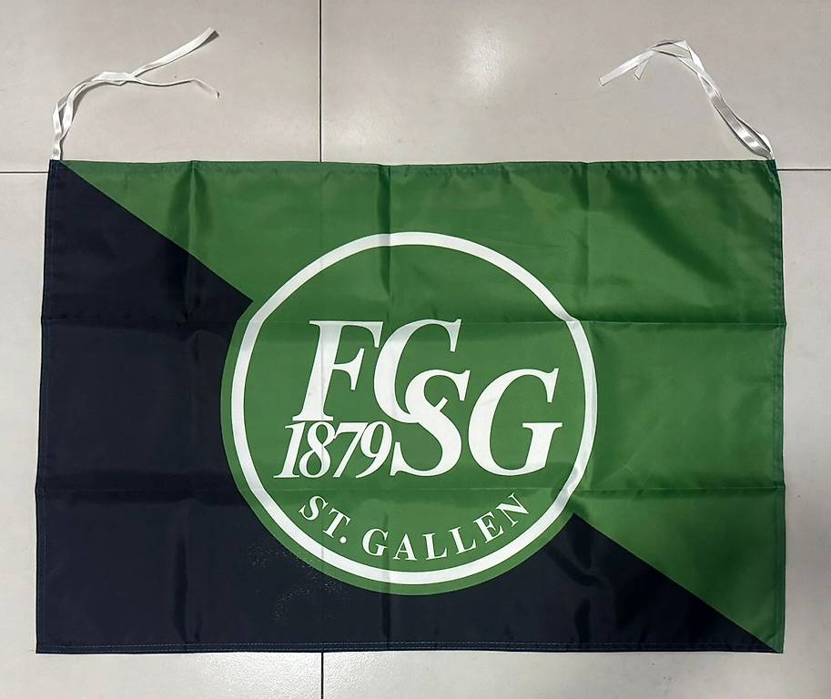 Fanion Vintage FC Saint-Gall (Saint Gall) - FCSG - Banderin Football Suisse