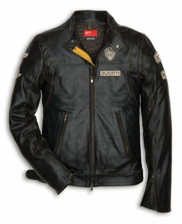 Dainese Ducati Meccanica Lederjacke Ducati Dainese Company C4