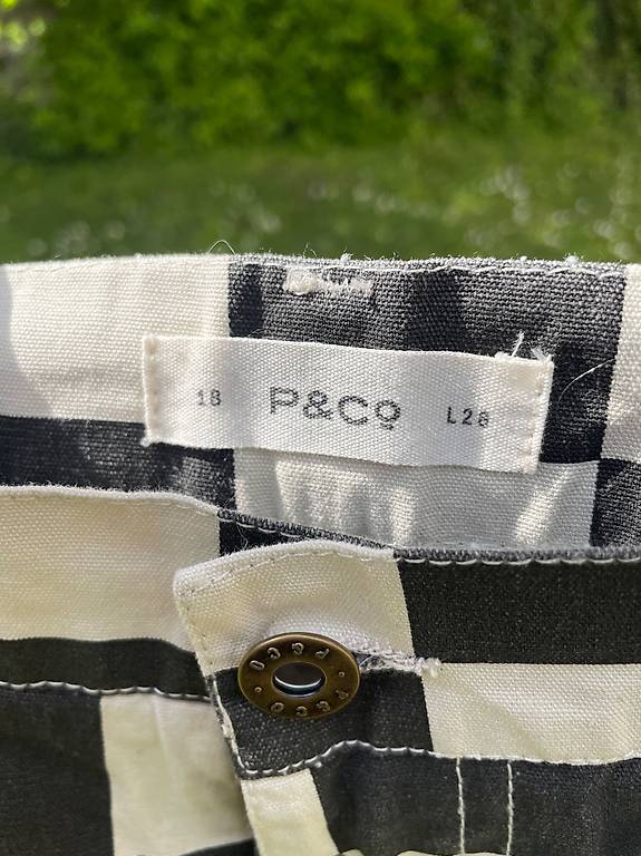 Pand & co - Service Fatigue Pants - BLACK CHECKERBOARD im Kanton Zürich ...