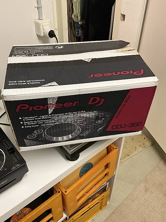 2x Pioneer DJ CDJ-350 inkl. Originalkarton im Kanton Basel