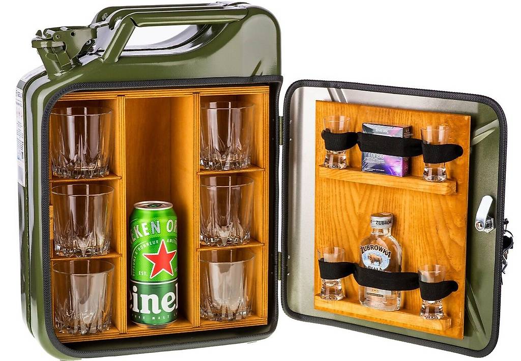 Kanister Bar Benzinkanister Geschenk Kanisterbar Minibar 20L Im Kanton