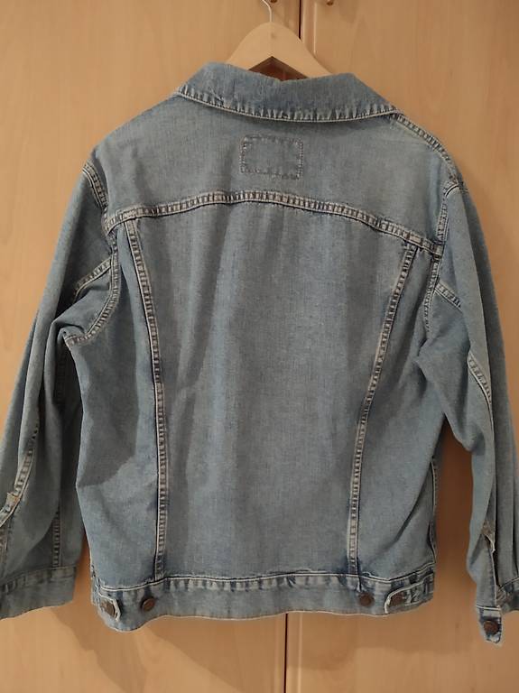 PengGengA Giacca In Jeans Donna Oversize Giubbotto In Denim Giacchetto Casual Boyfriend Style Praka Boho Cappotto In Jeans Blu M 104929227