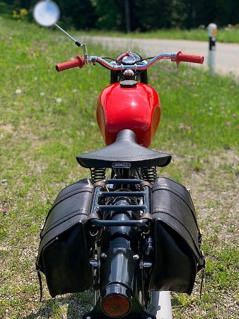 Motorrad Oldtimer Veteran Gilera G Rot Schwarz Im Kanton Thurgau Tutti Ch