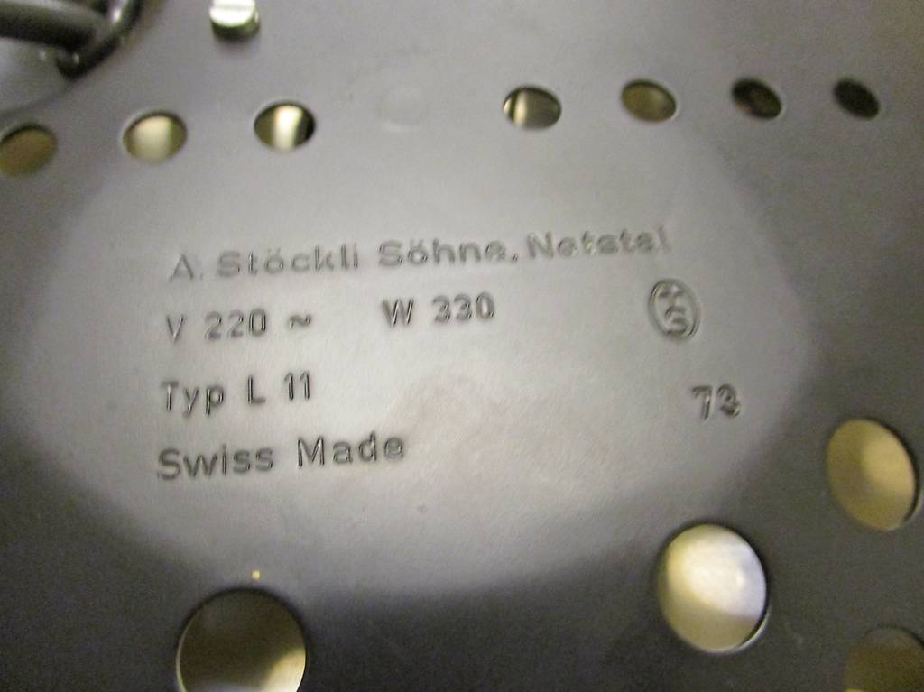 Orig. Stöckli Raclette-Ofen 70er Tourbillon Hütten-Hammer! im Kanton ...