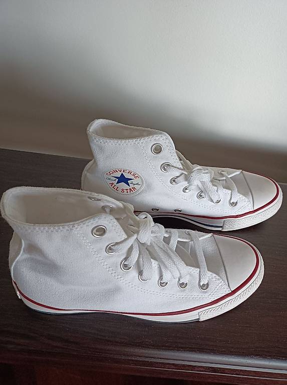 All Star Chuck Taylor bianche alte nuovissime Cantone Ticino tutti.ch