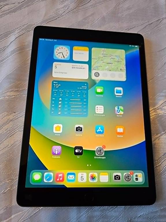 Apple iPad 7,Top Zustand 32 GB Wi-Fi + Cellular (SIM) im Kanton