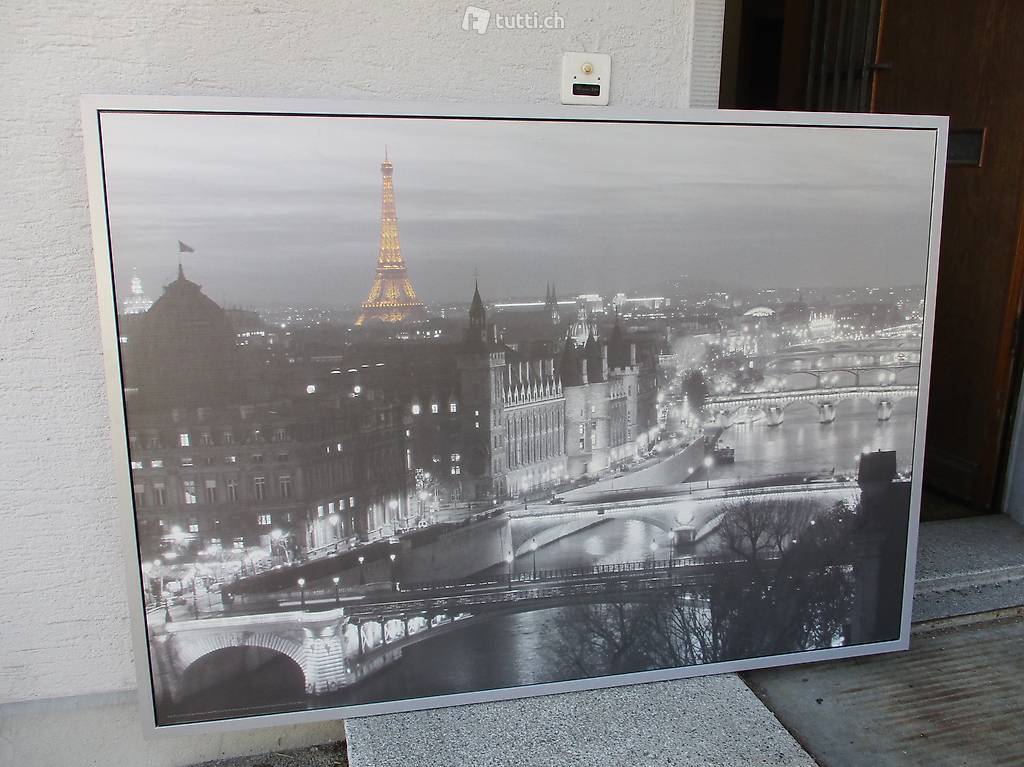 35++ Bilder mit rahmen ikea , Paris Eiffelturm Bild AluRahmen 100x140 cm Ikea Vilshult in Aargau