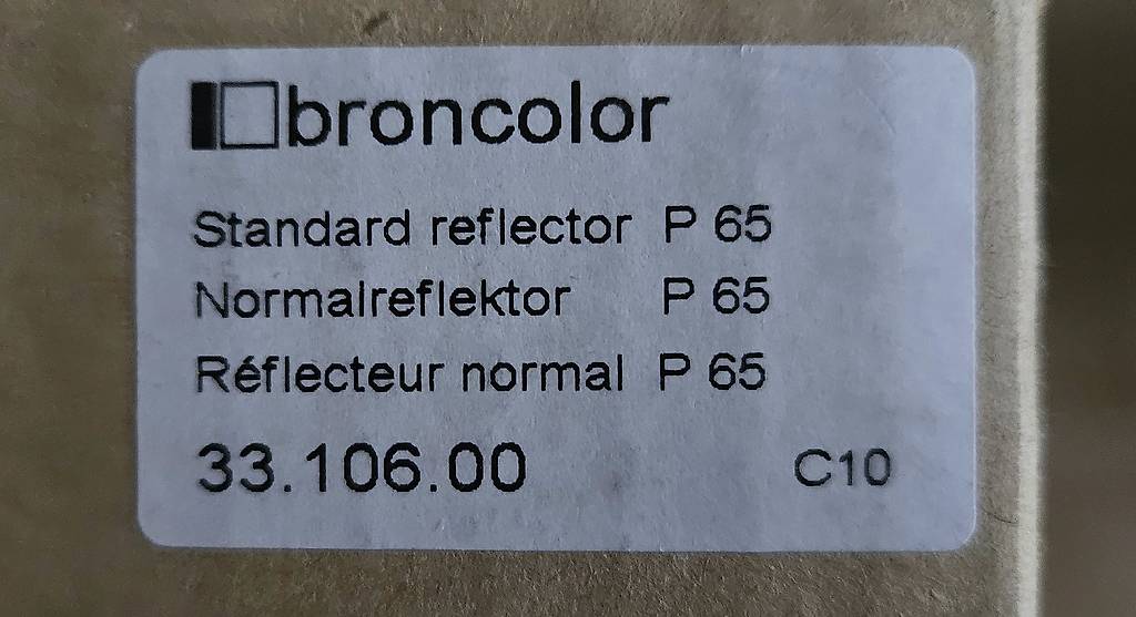 Réflecteur normal P65 - Réflecteurs - Profot AG