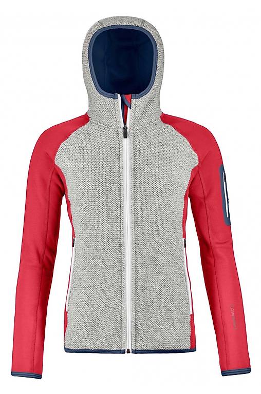 ORTOVOX Damen Fleece Pullover - Nachhaltige Wolle Mit Kapuze