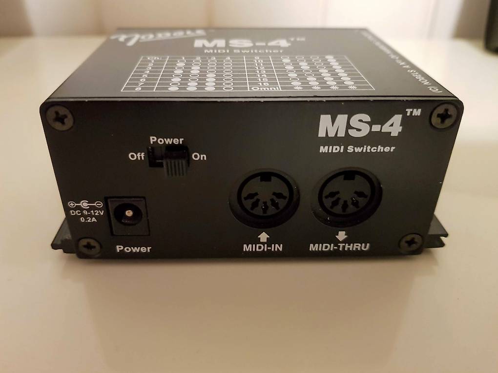 良品 nobels MS-4 MIDI switcher - 楽器/器材