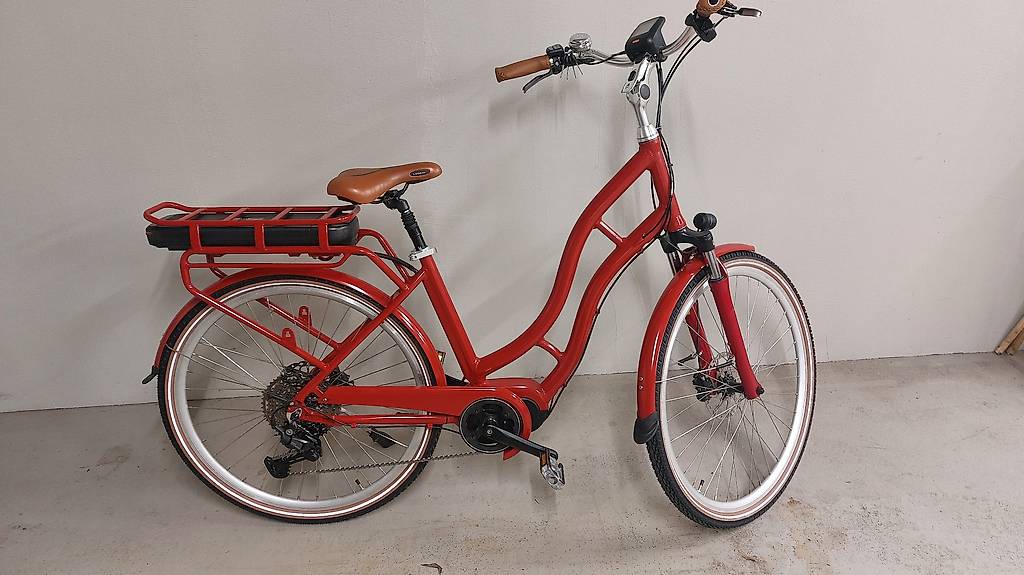 damenfahrrad mit korb hinten Komfort Fahrrad Citybike Vintage Hollandrad, 26 Zoll, Schwarz-Creme, 1-Gang Sport & Freizeit bad_deko_modern Electric Bike Cube Kathmandu Farbe:Copper Orange