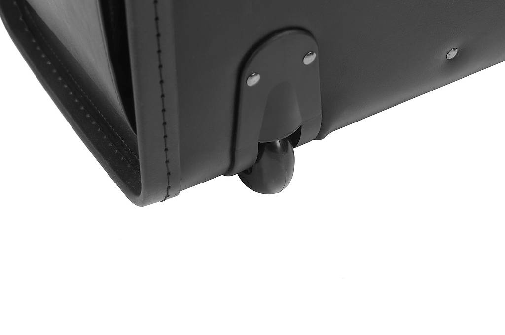 Valigetta Da Pilota Lewes In Ecopelle Nera - Portadocumenti Con Lucchetto, Per Laptop E Ufficio, 46x33x20 Cm - Foto 4