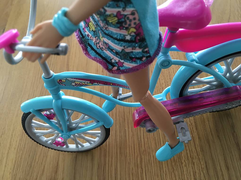 barbie tandem bike