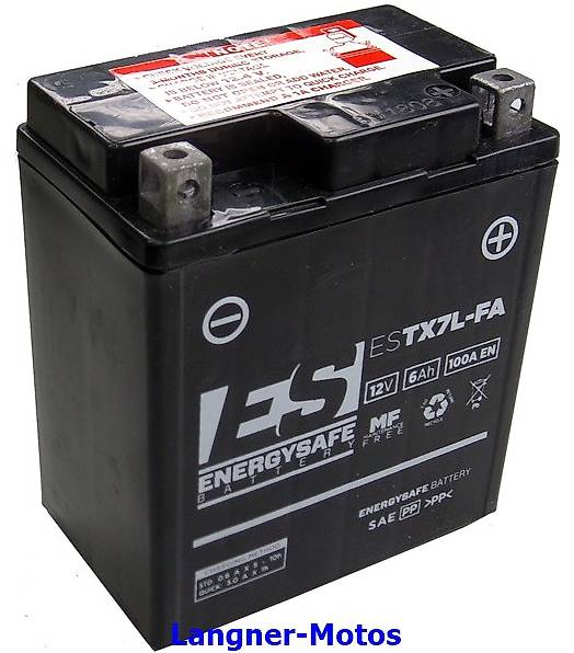 Batteria Gel YTX7L-BS Fulbat Per Honda SH, @Chicciola, PS Dylan 125-150 – Carica Sigillata Al Gel