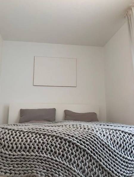 Tagesdecke plaid grau Strick im Kanton Basel-Stadt