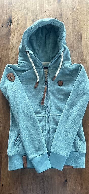 Naketano Fleecejacke Naketano Sweatjacke Schwarz Naketano Hoodie