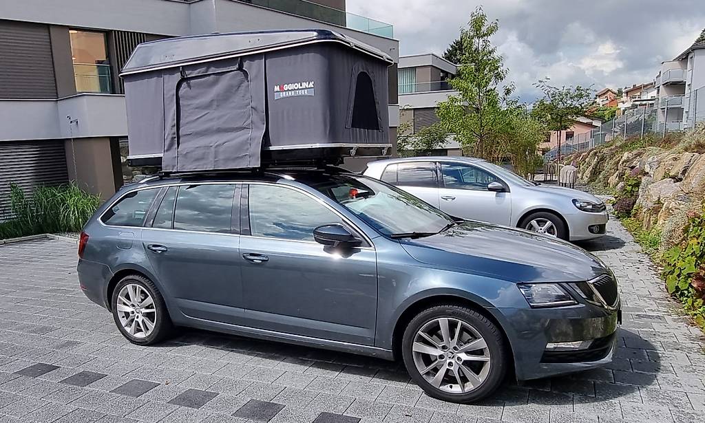 Dachzelt Autohome Maggiolina Grand Tour Black Storm small im Kanton Luzern  - tutti.ch
