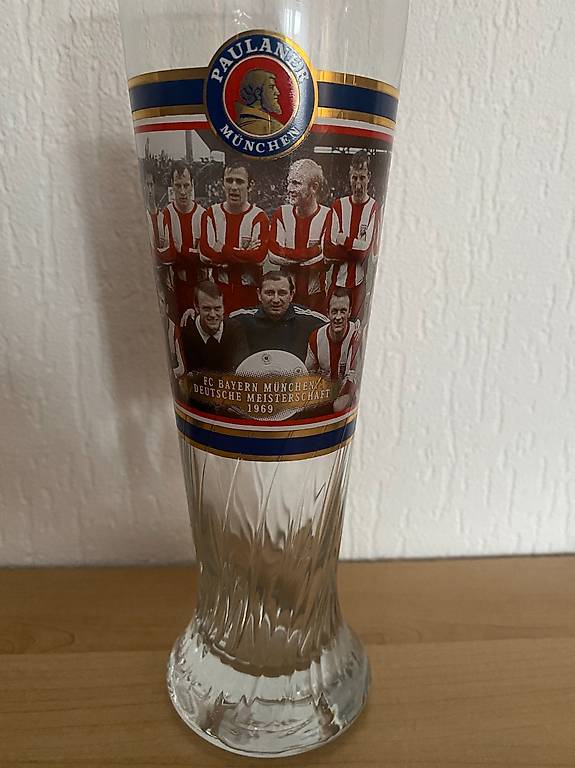 Paulaner Fc Bayern M Nchen Glas Weizenbier Weissbier Neu Im Kanton