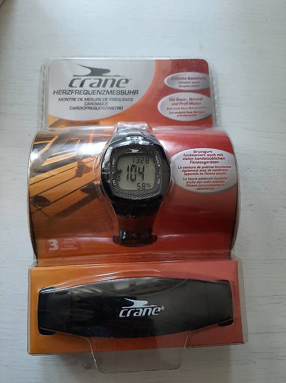 Herzfrequenzmessuhr crane neu im Kanton Bern