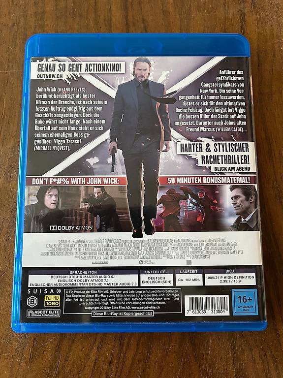 JOHN WICK 3: PARABELLUM 4K + blu-ray - Edizione 4Kult UltraHD EUR 19,00