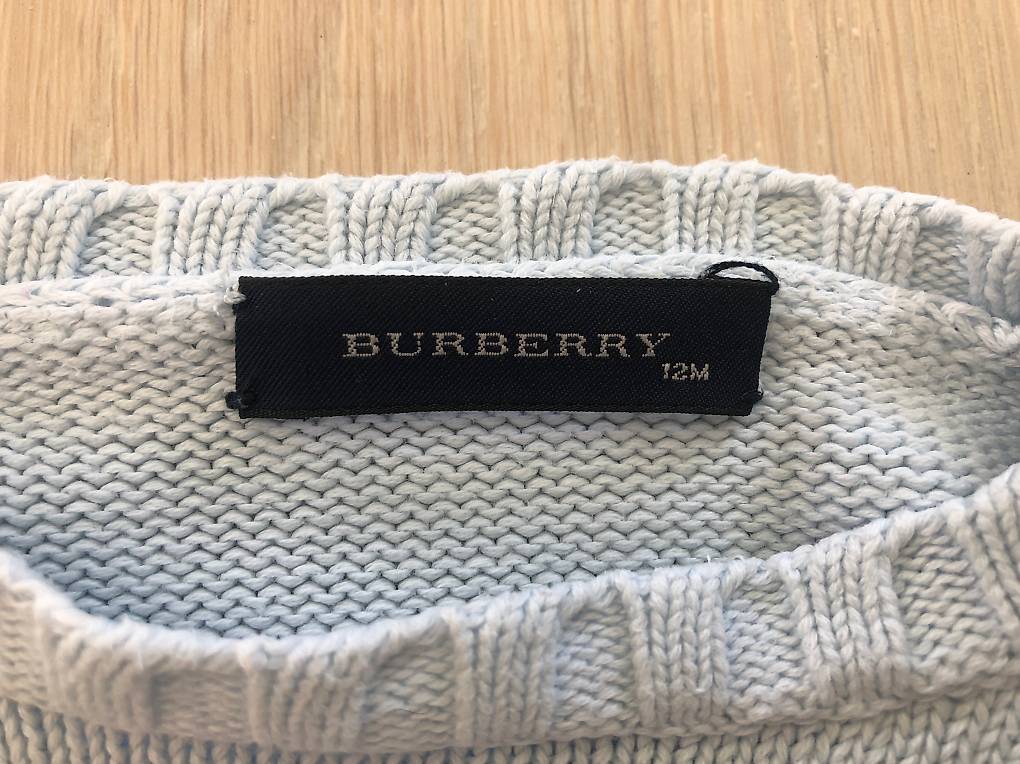 Maglioncino cotone Burberry 12 mesi Cantone Ticino tutti.ch