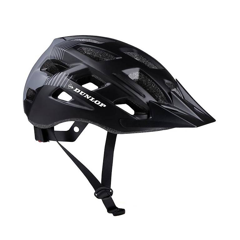 MTB Helm DUNLOP LED 55 - 58 cm schwarz (Gratis Versand) im Kanton Aargau -  tutti.ch