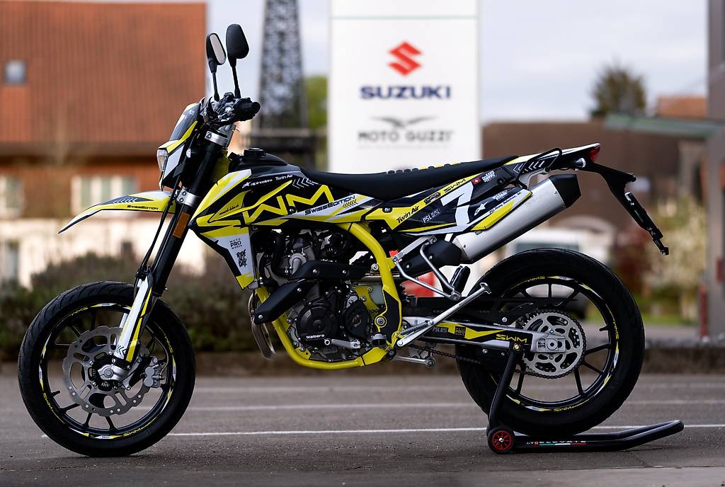 SWM SM125R ABS SWISS EDITION Supermotard Dekorkit Im Kanton Solothurn