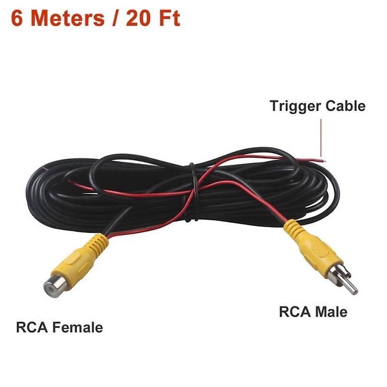 Meter Rca R Ckansicht Parkplatz Kamera Video Kabel Im Kanton