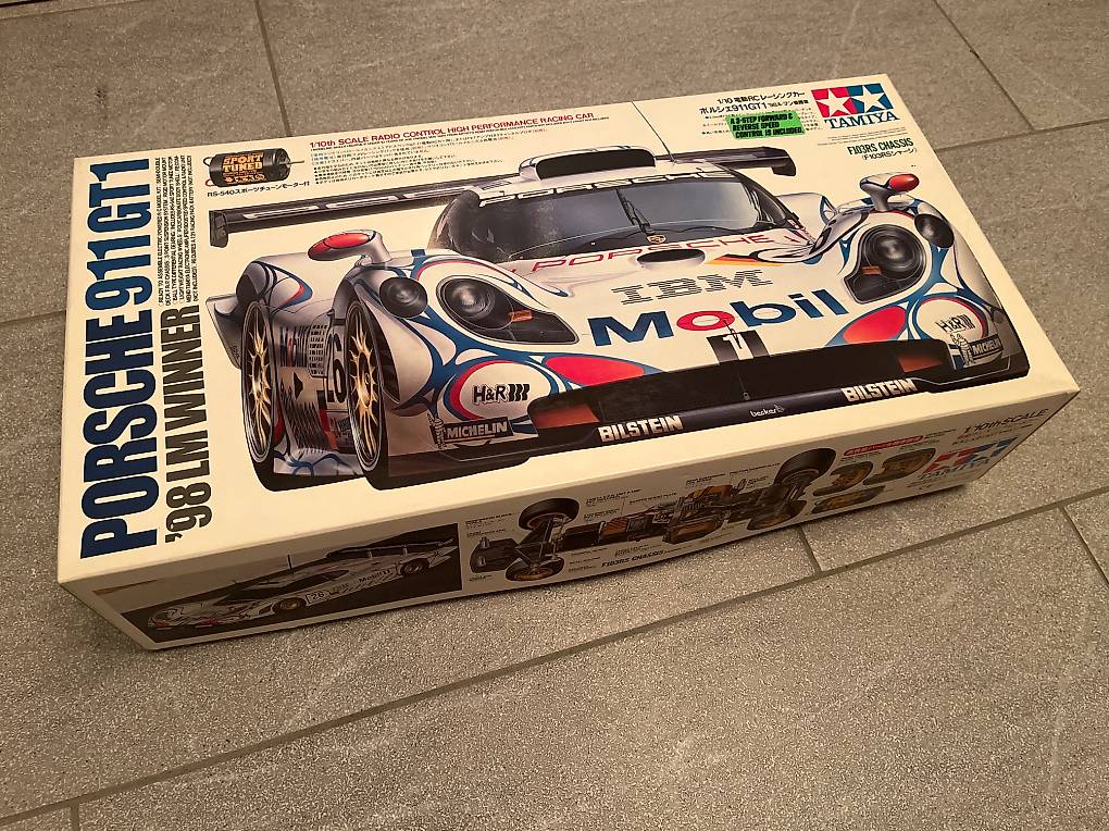 Tamiya Porsche 911 GT1 '98 LM Winner Tamiya Porsche 911 GT1 '98 LM