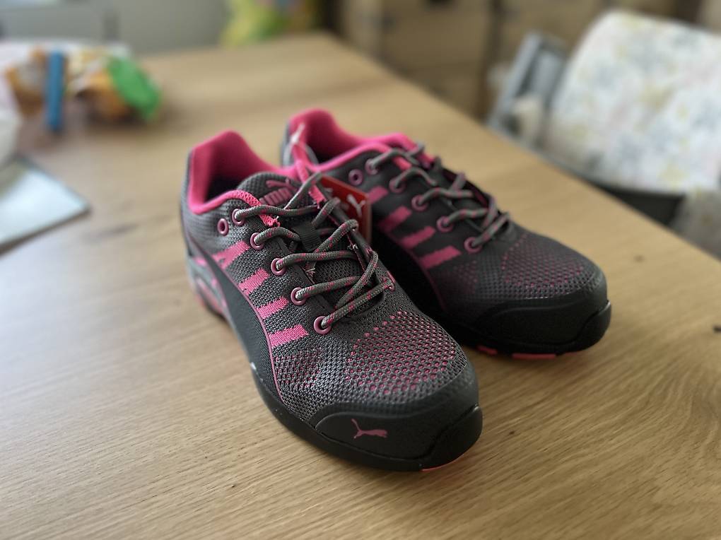 Pink Damen Sicherheitsschuhe Puma Puma Damen Sicherheitsschuhe