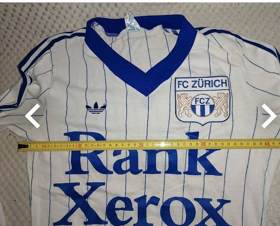 Original Retro ++FCZ Rank Xerox++ Leibchen aus 80'er im Kanton
