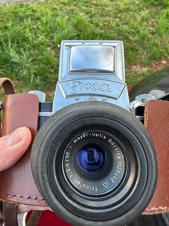 IHAGEE SYSTEM EXA Rheinmetall Sömmerda Camera With Meritar 2,9/50mm