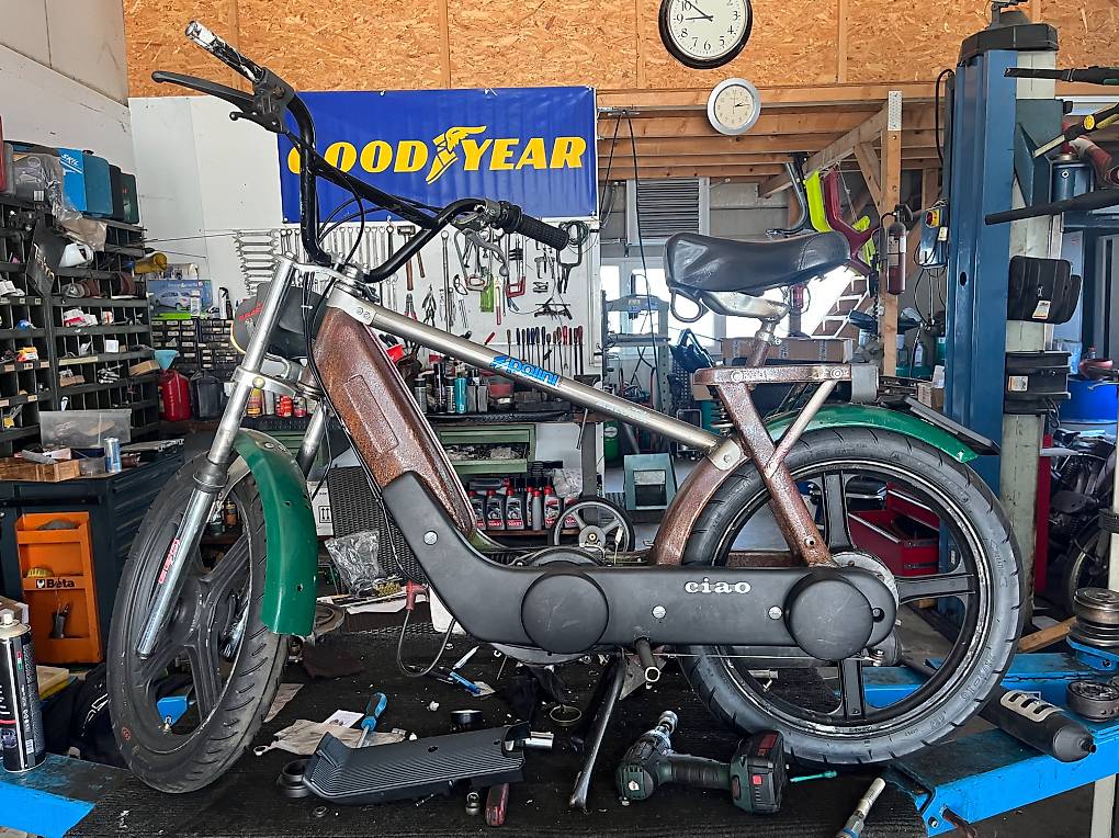 Ciclomotore Ciao Tuning Elaborato Piaggio Ciao Elaborato E