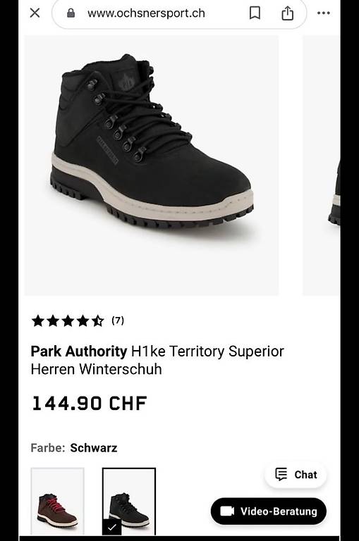 Park Authority H1ke Territory Superior Winterschuh Gr:40 im Kanton