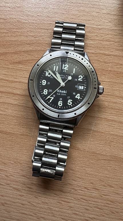 Hamilton Khaki Navy Sub 330ft Vintage Cantone Zurigo - tutti.ch