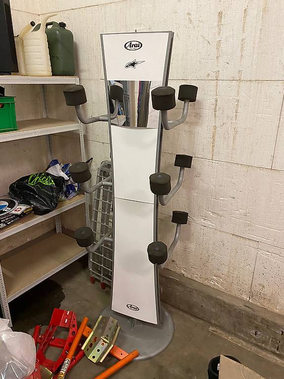 Motorrad Helmhalter Mit Totenkopf-Design - Stylische Wandhalterung