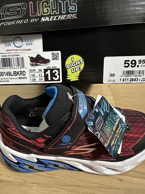 Neue Skechers light Up Licht Schuhe Grösse 30 Cantone San Gallo